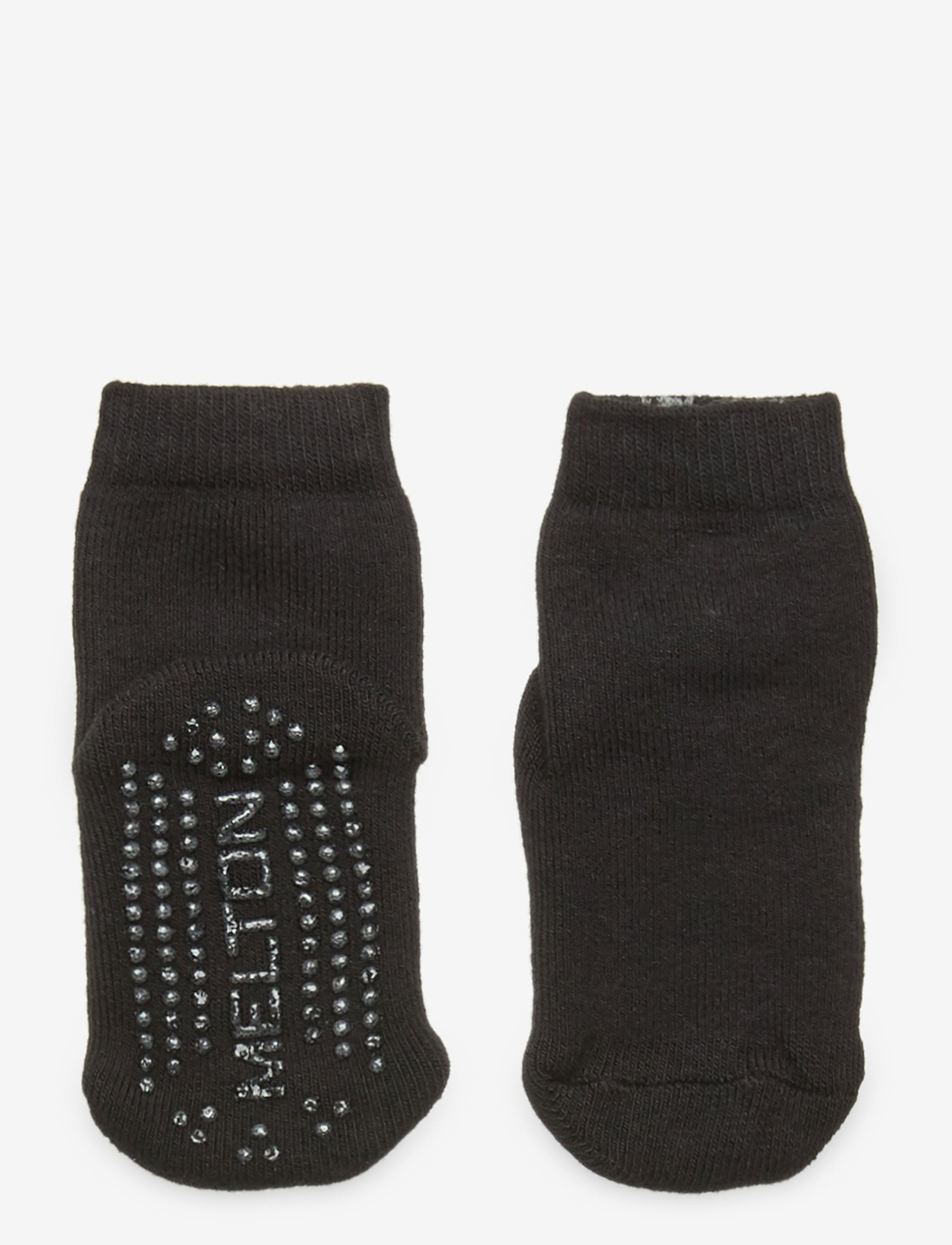 Melton Cotton Socks - Anti-Slip, 17/19, Black, Sokker & Strømpebukser > Sokker, Børn