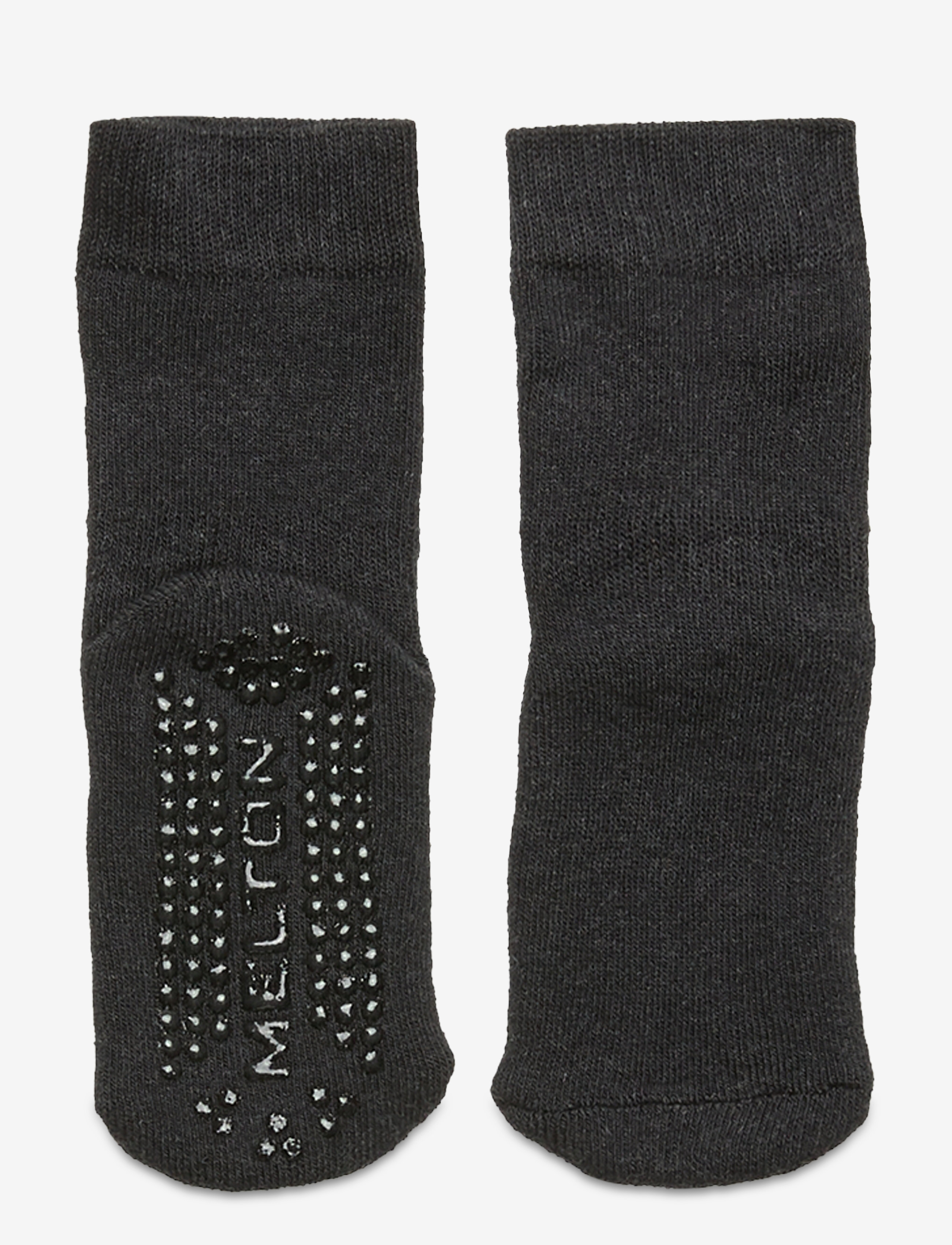 Melton Cotton Socks - Anti-Slip, 17/19, Grey, Sokker & Strømpebukser > Sokker, Børn