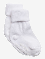 Melton - Cotton socks - anti-slip - alhaisimmat hinnat - 100/white - 0