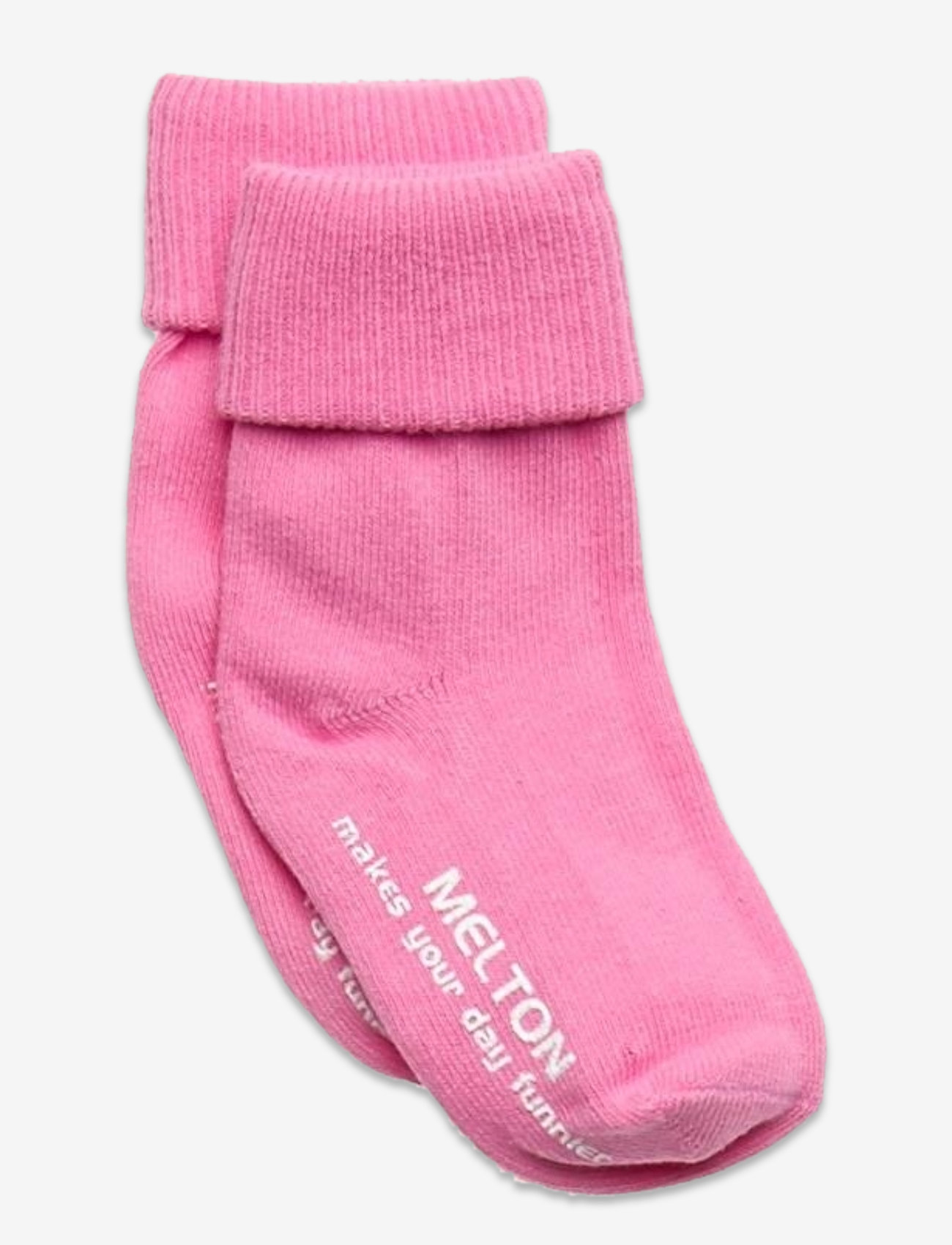Melton - Cotton socks - anti-slip - lägsta priserna - rose - 0