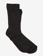 Sock - Rib - BLACK