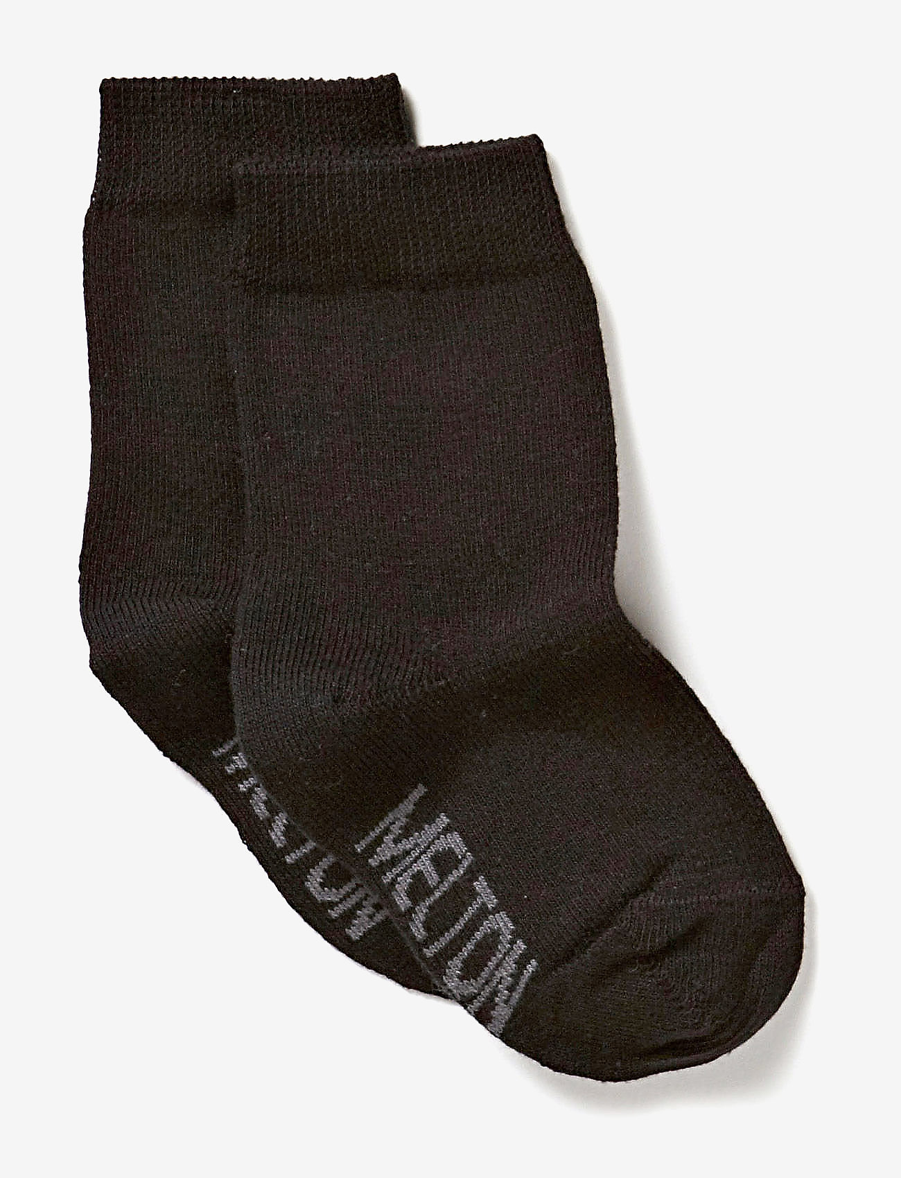 Melton - Cotton socks - strømper - 190/black - 0