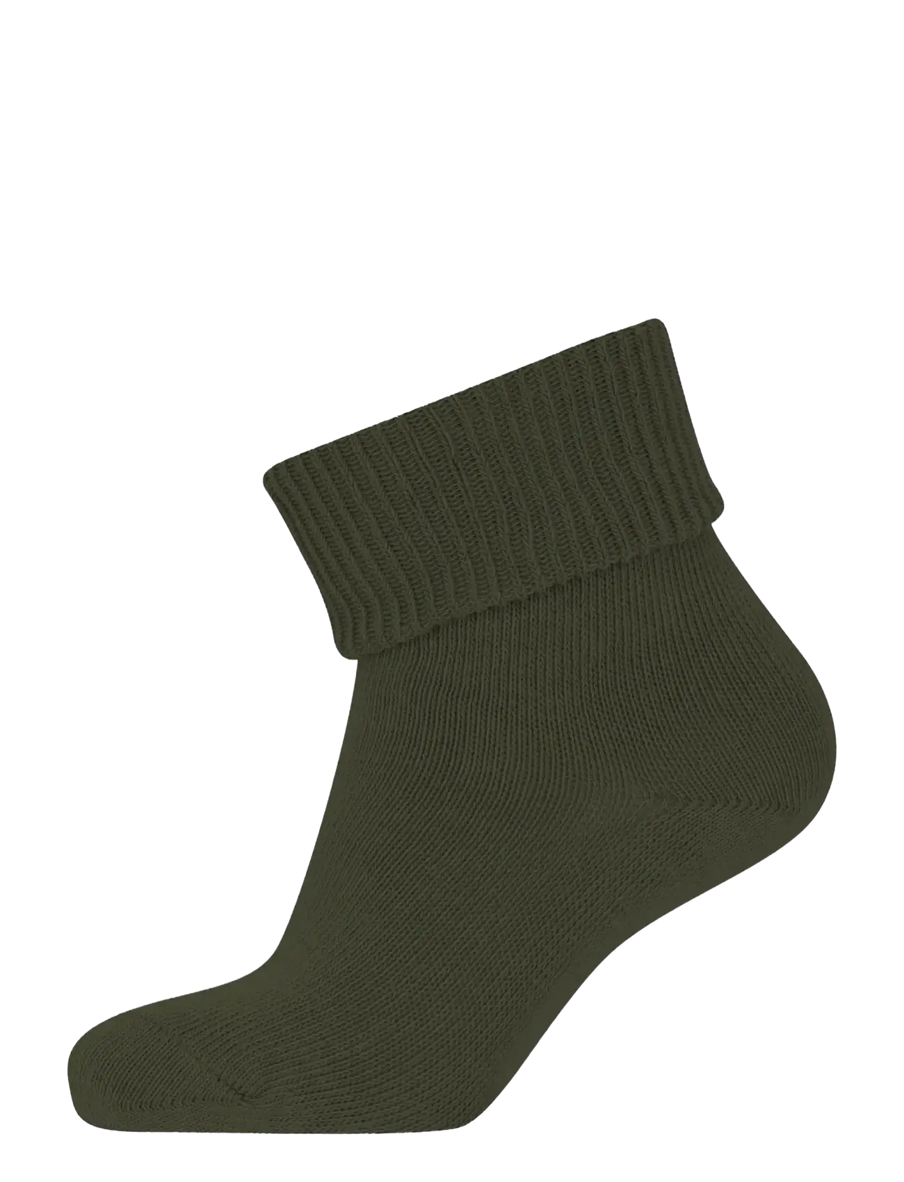 Melton Cotton Socks - Anti-Slip, 15/16, Khaki green, Sokker Og Strømpebukser > Skridsikre Sokker, Børn