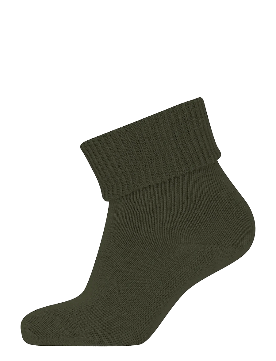 Melton - Cotton socks - anti-slip - anti-rutsch socken - ivy green - 0
