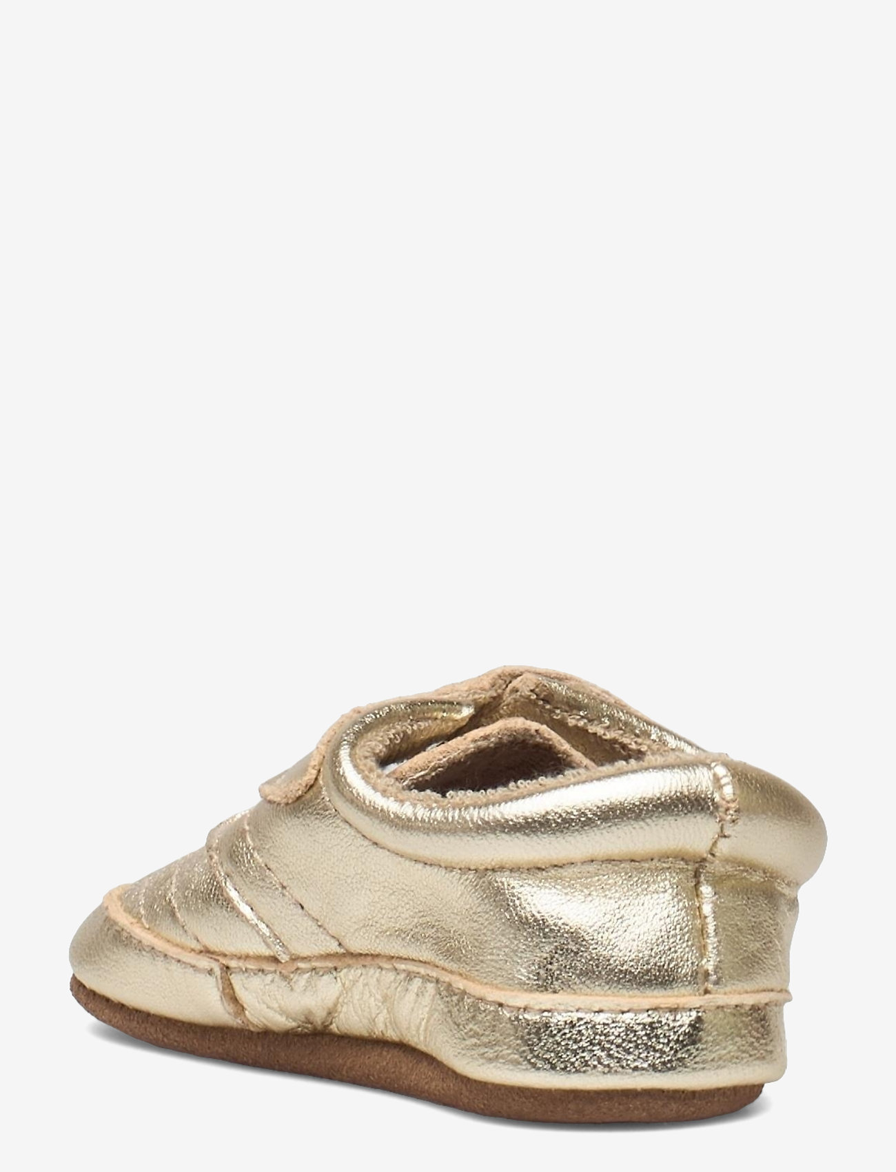 Melton - Leather Shoe - Velcro - gold - 2