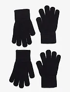 Gloves - 2-pack - BLACKBLACK