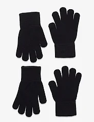 Melton - Gloves - 2-pack - laagste prijzen - blackblack - 0