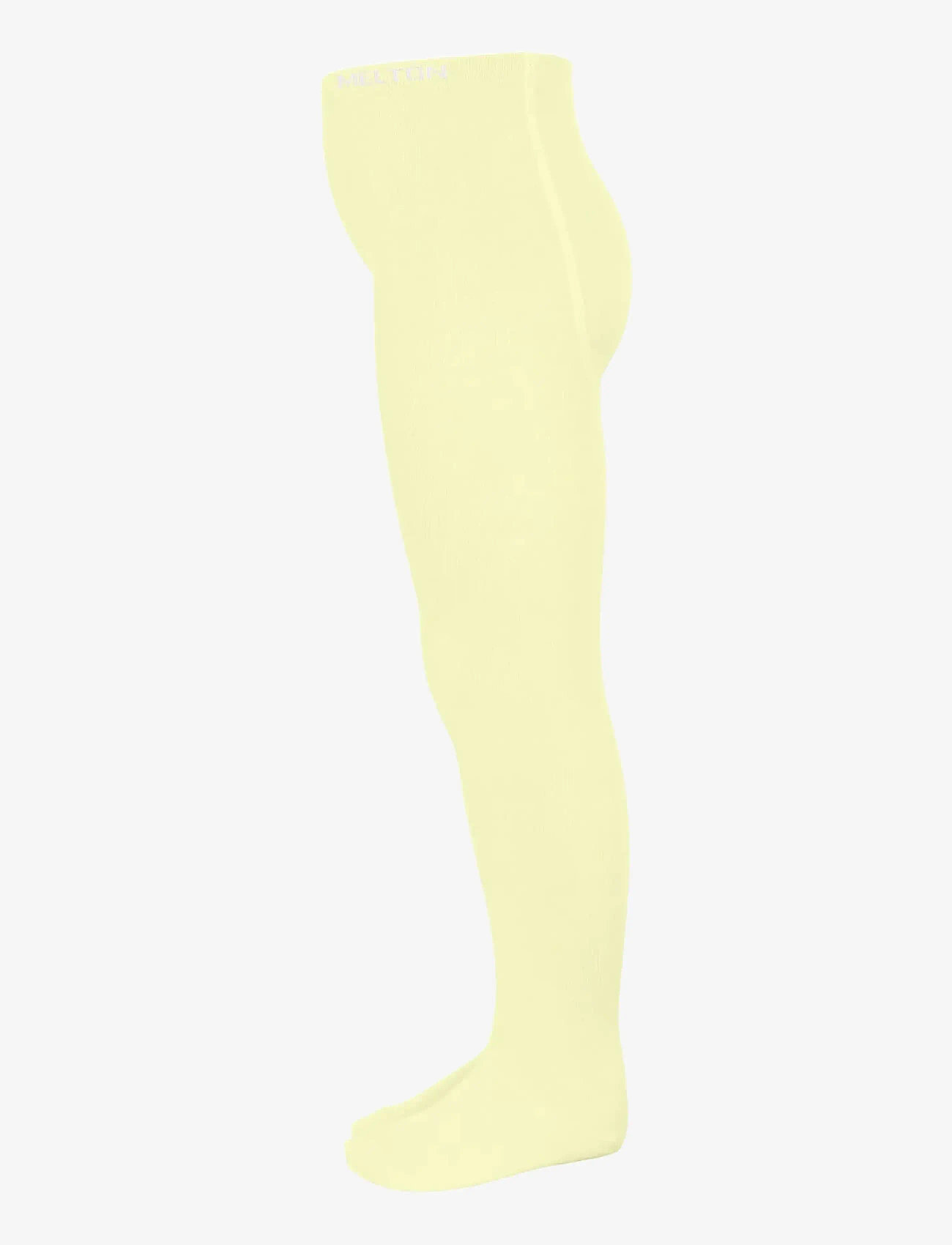 Melton Cotton tights - Strumpor & Tights - LIGHT YELLOW / yellow