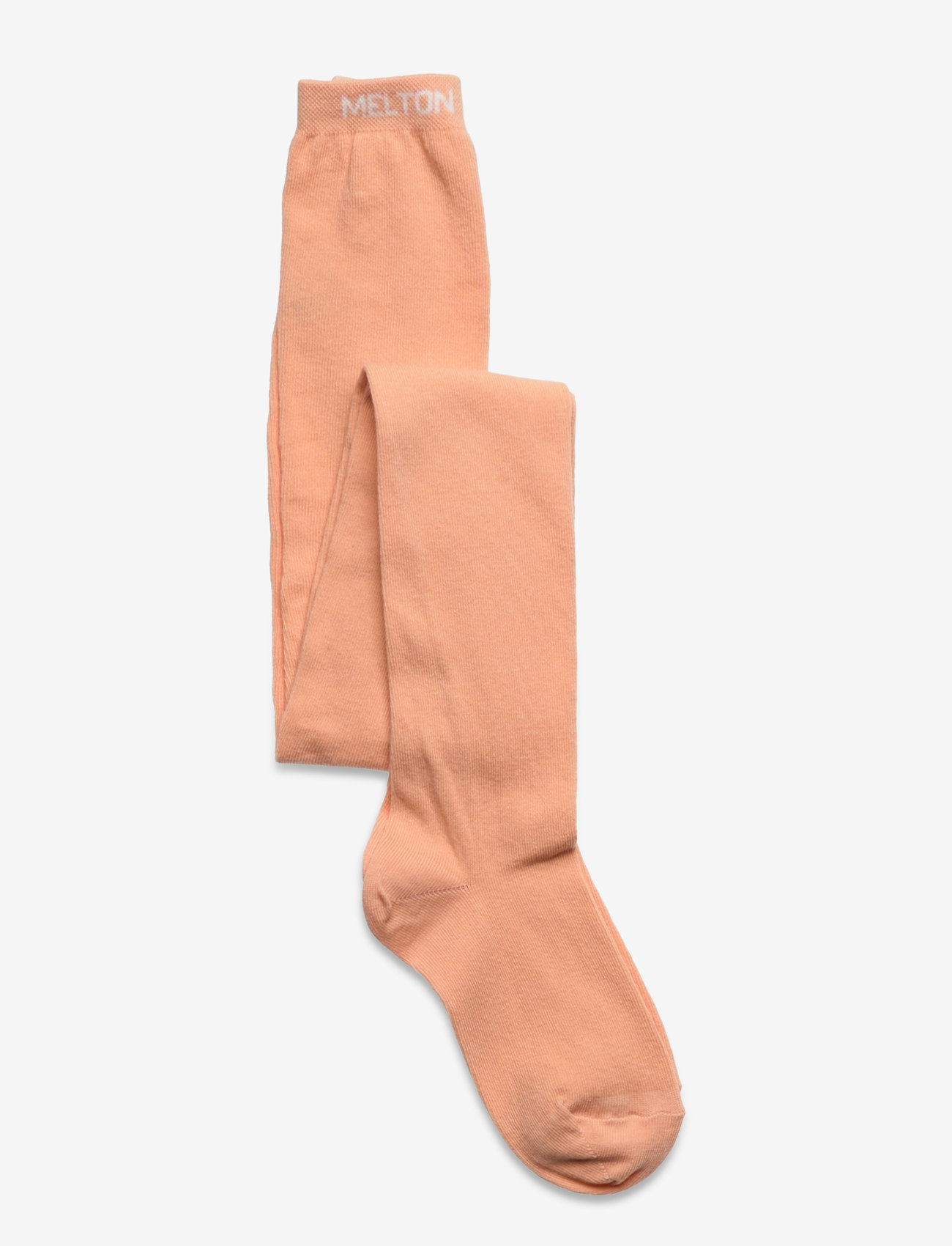 Melton - Cotton tights - efterårstøj - peach parfait - 0