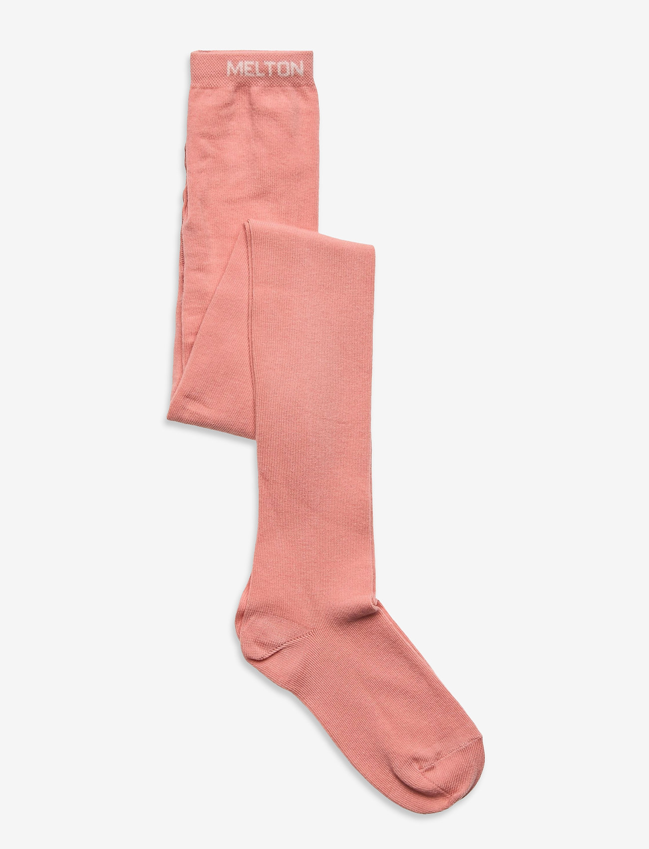 Melton - Cotton tights - efterårstøj - pearl rosa - 0
