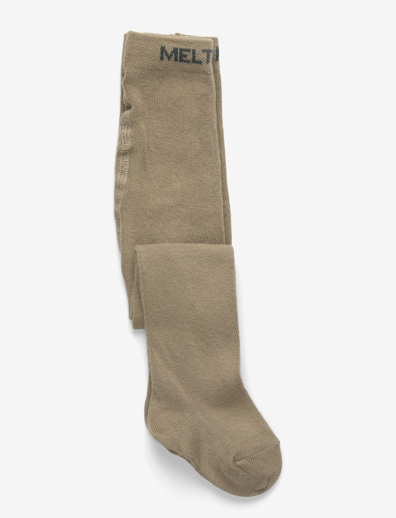 Melton - Cotton tights - efterårstøj - safari green - 0