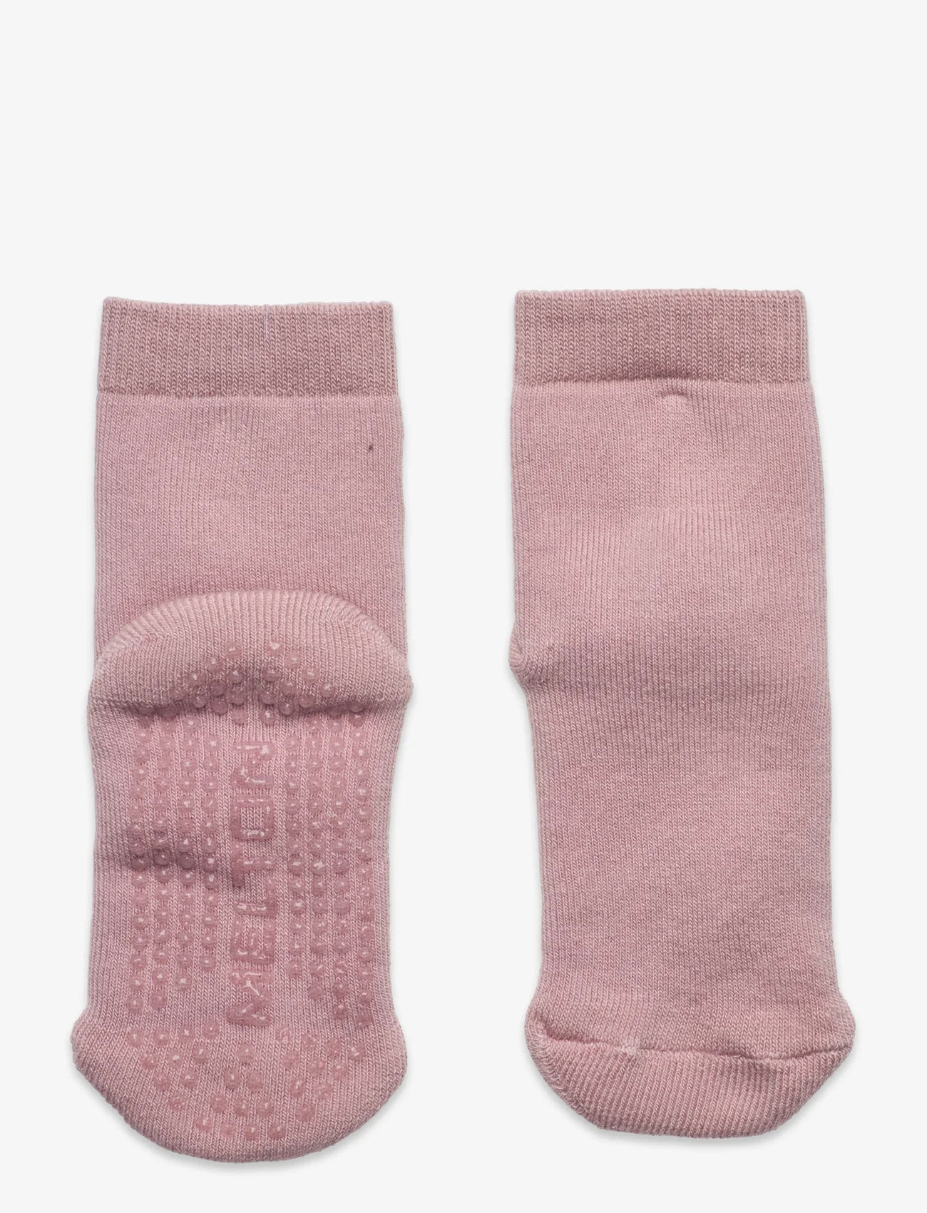 Melton - Cotton socks - anti-slip - lowest prices - alt rosa - 0