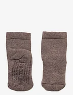 Cotton socks - anti-slip - DENVER MELANGE