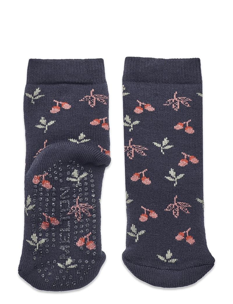Melton - Maple sock anti slip Let's Go - anti-rutsch socken - marine - 0