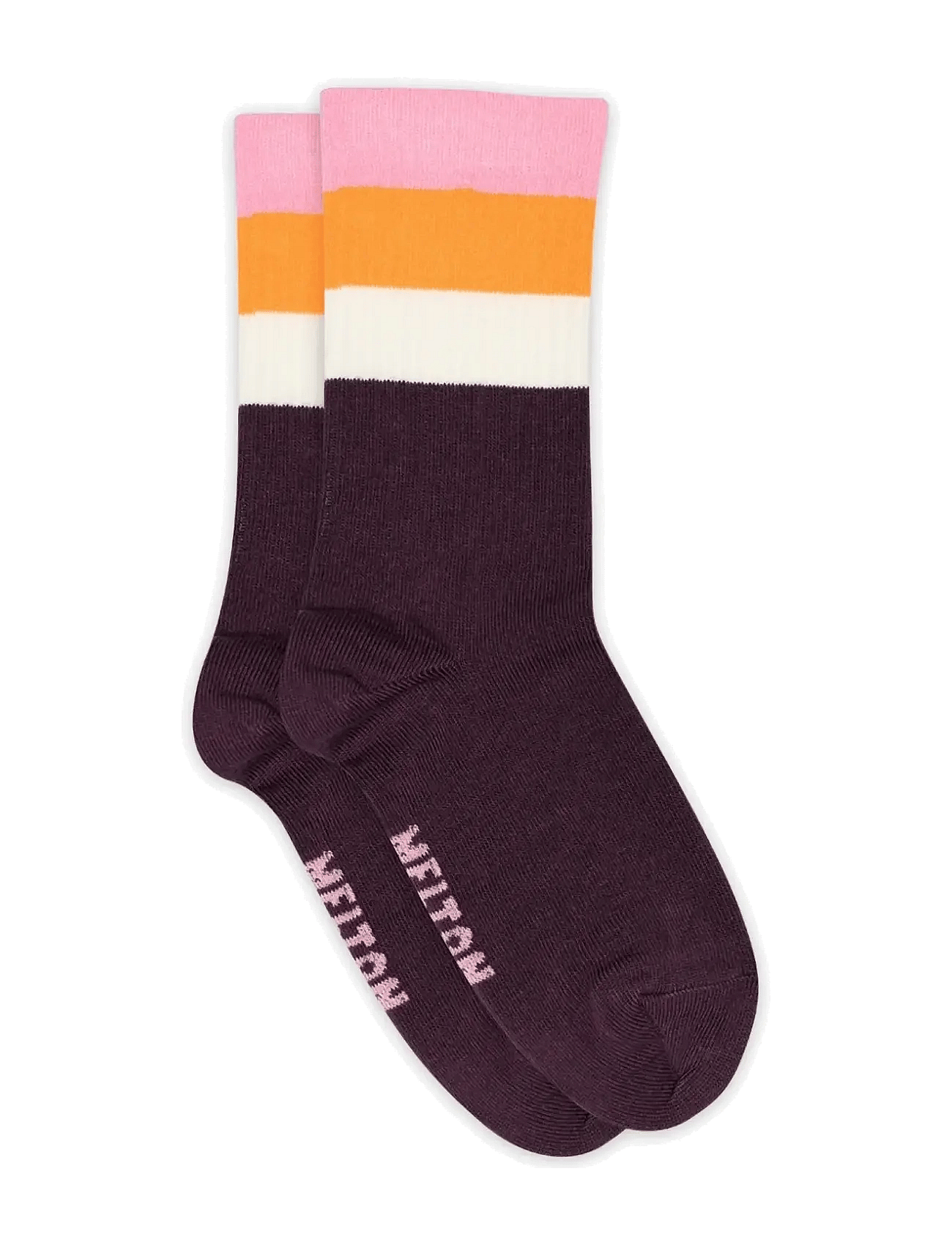 Melton - Wide Stripes Socks -