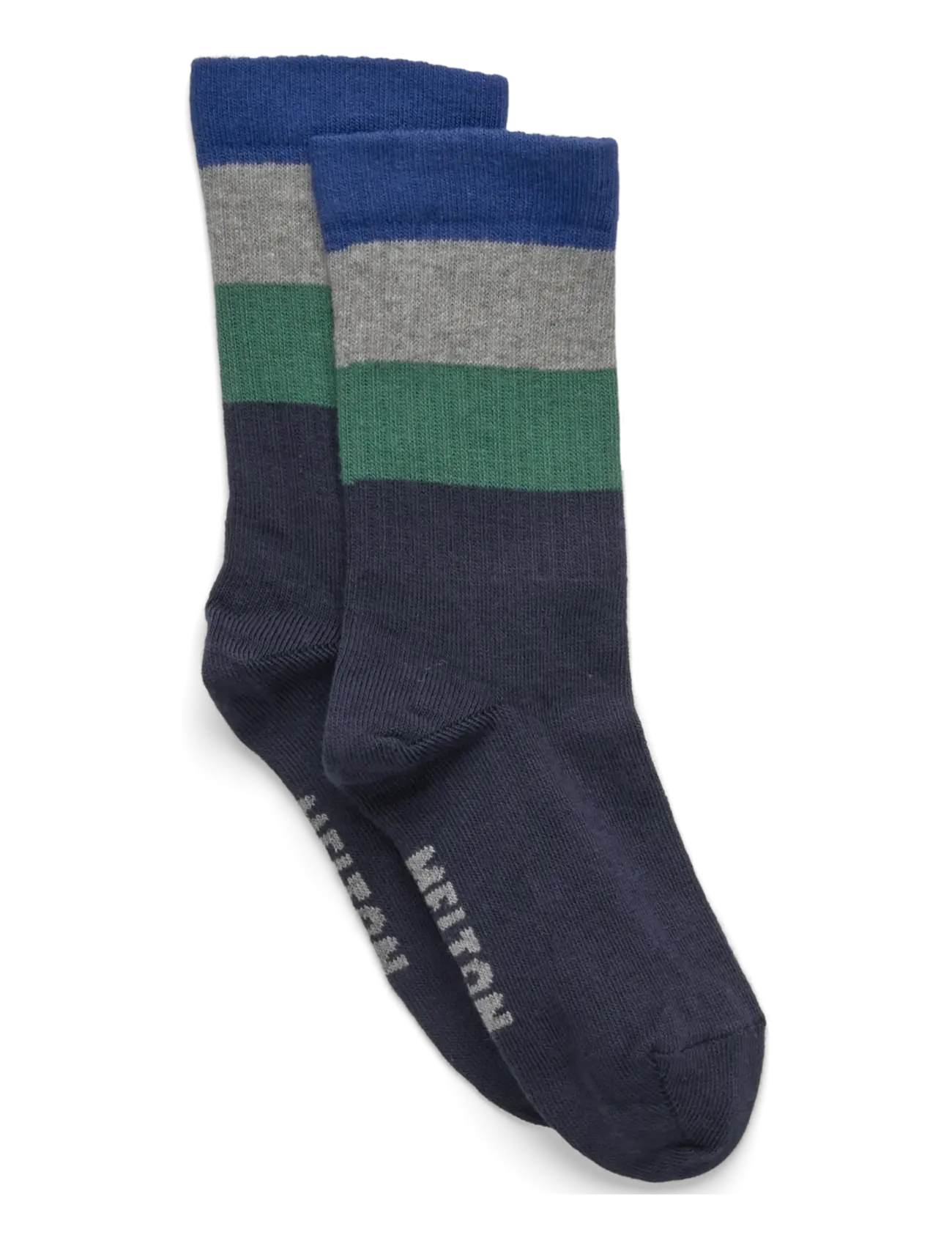 Melton Wide stripes socks - Winter Deals - JUNE BUG / multi