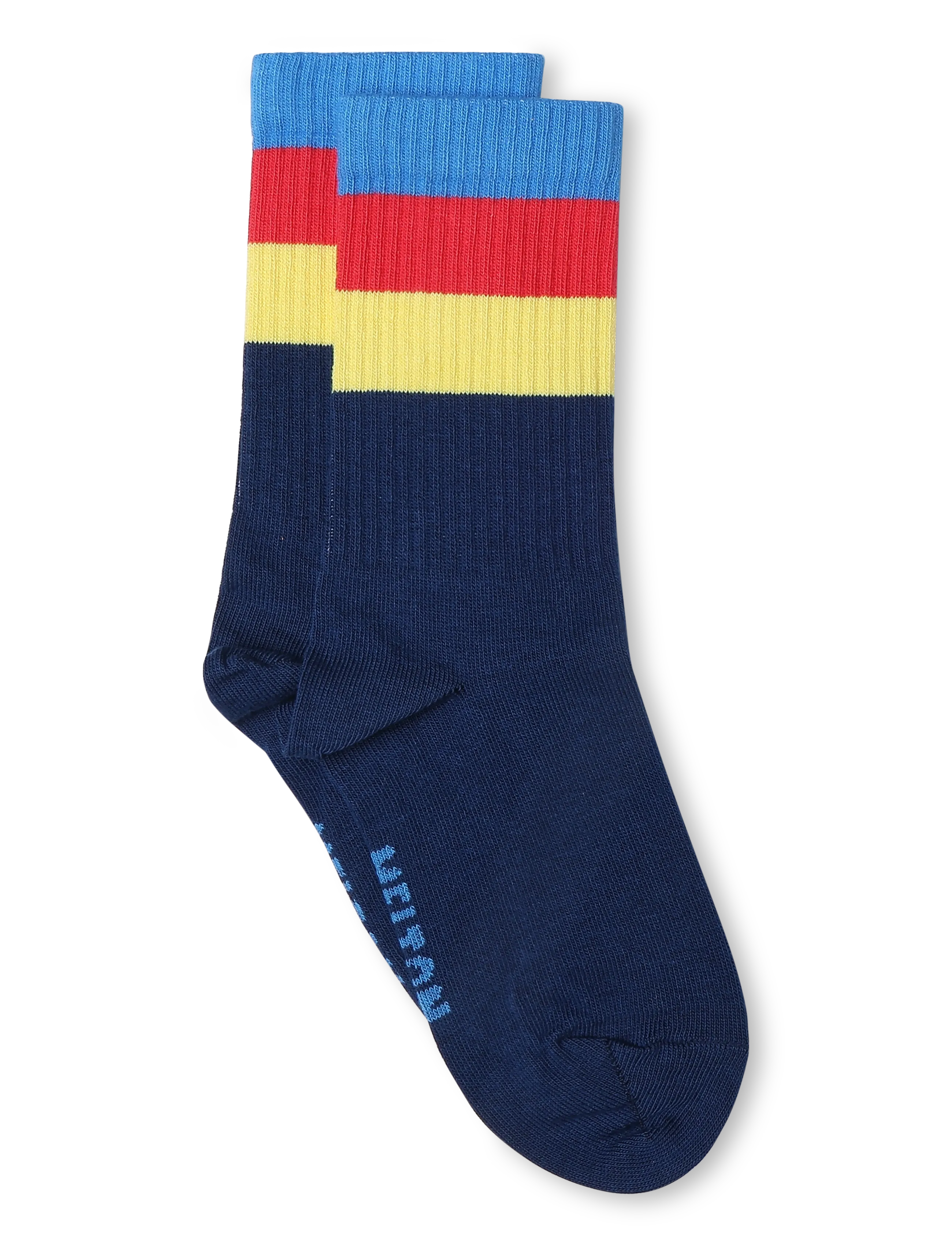 Melton - Wide stripes socks - strümpfe - navy ink - 1