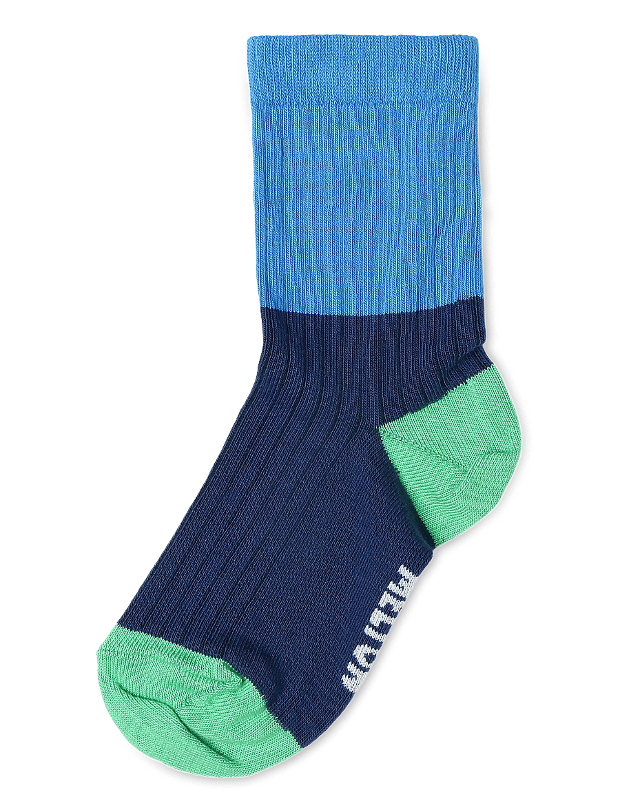 Melton - Block colour socks - sokid - navy ink - 0