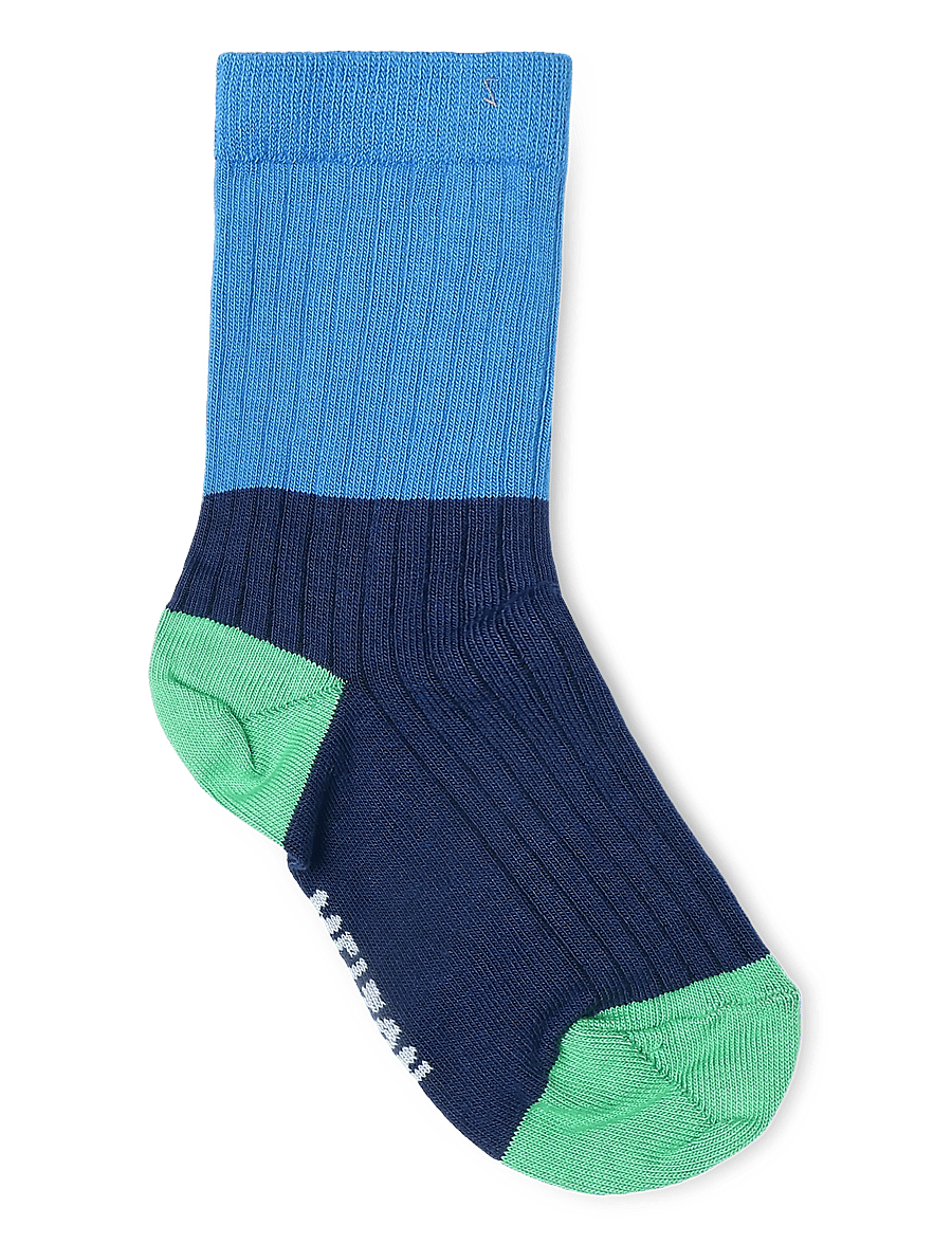 Melton - Block colour socks - sokid - navy ink - 1