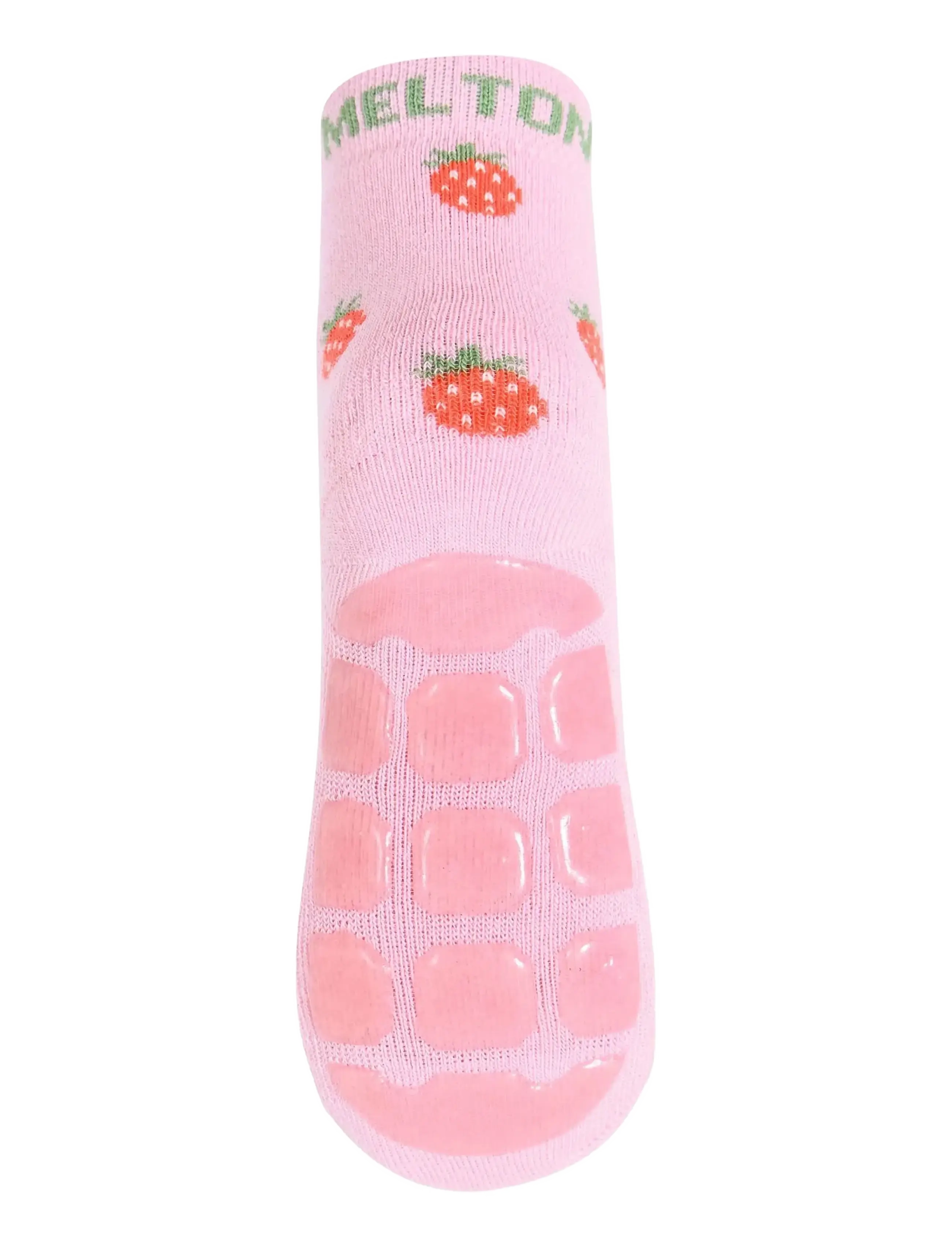 Melton - Strawberry socks - anti-slip - skridsikre sokker - pink nectar - 2