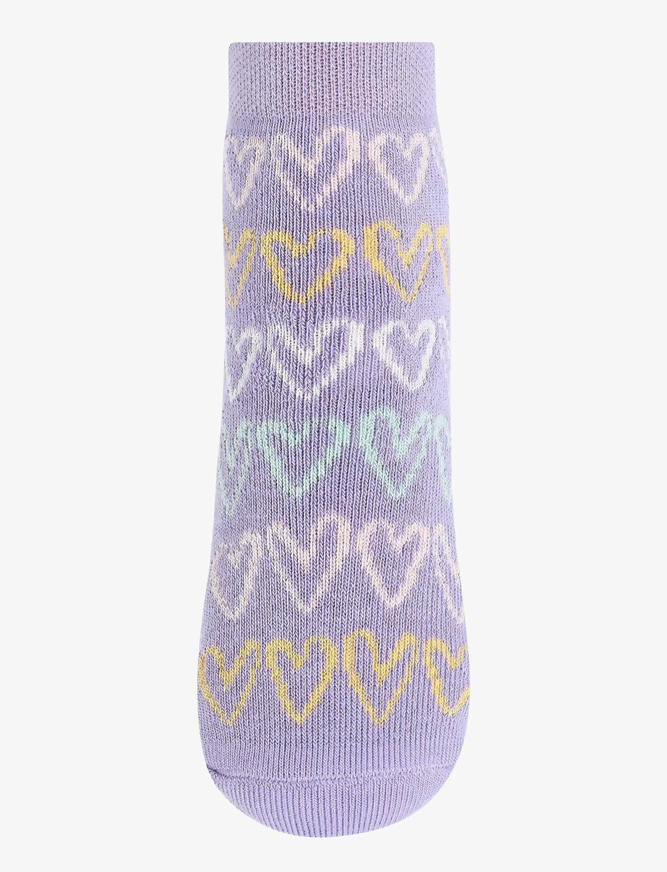 Melton - Doodle heart socks - anti-slip - non-slip socks - daybreak - 1