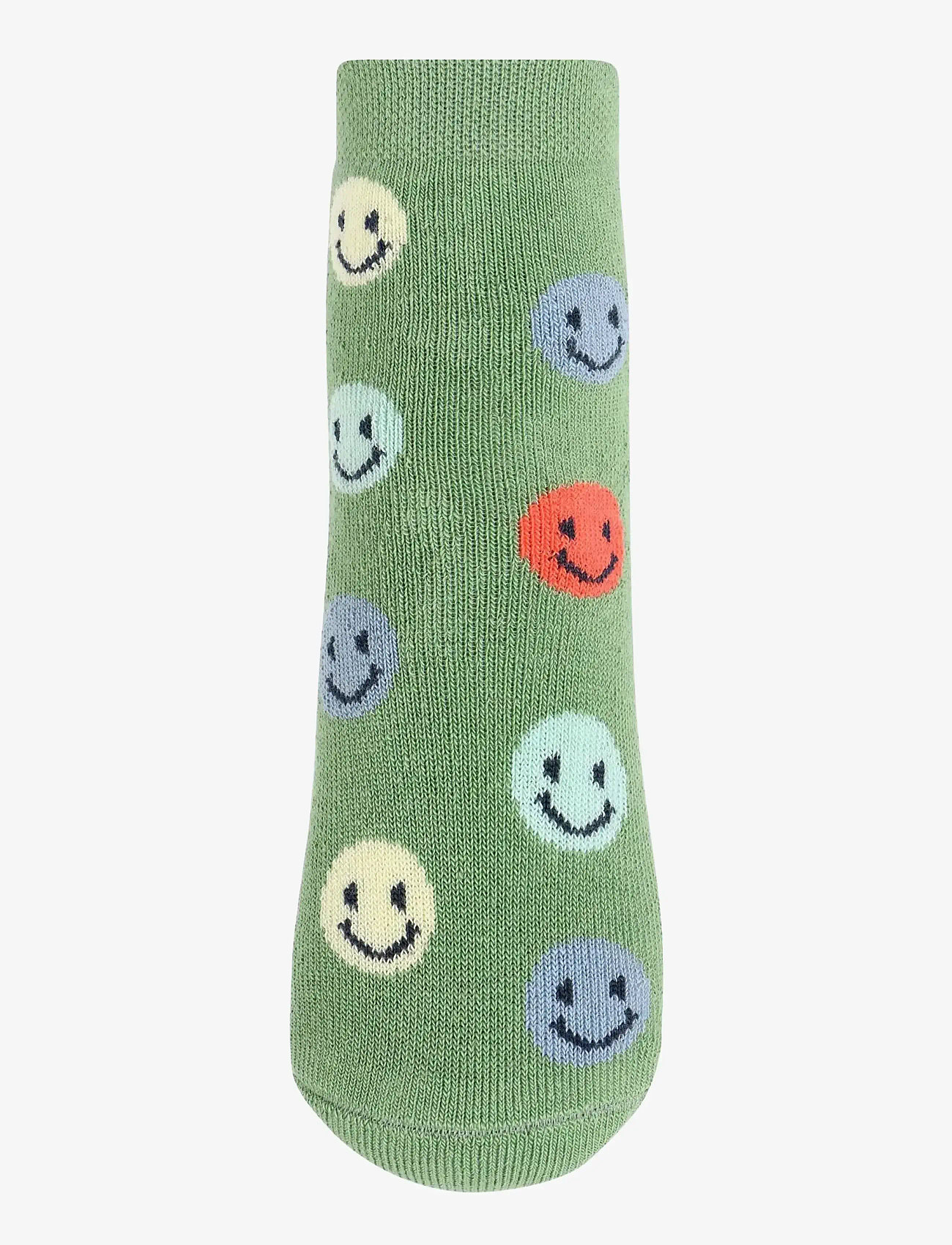 Melton - Smile socks - anti-slip - libisemisvastased sokid - watercress - 1