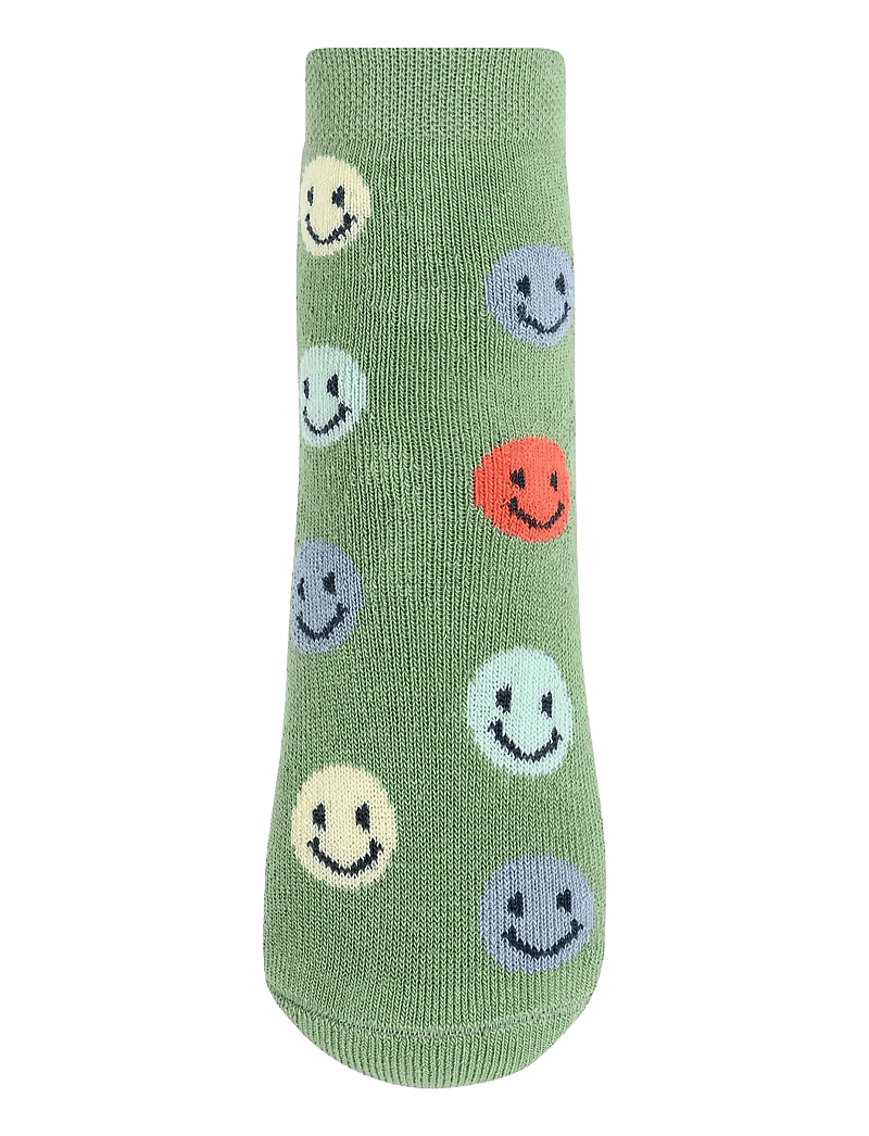 Melton - Smile socks - anti-slip - libisemisvastased sokid - watercress - 1