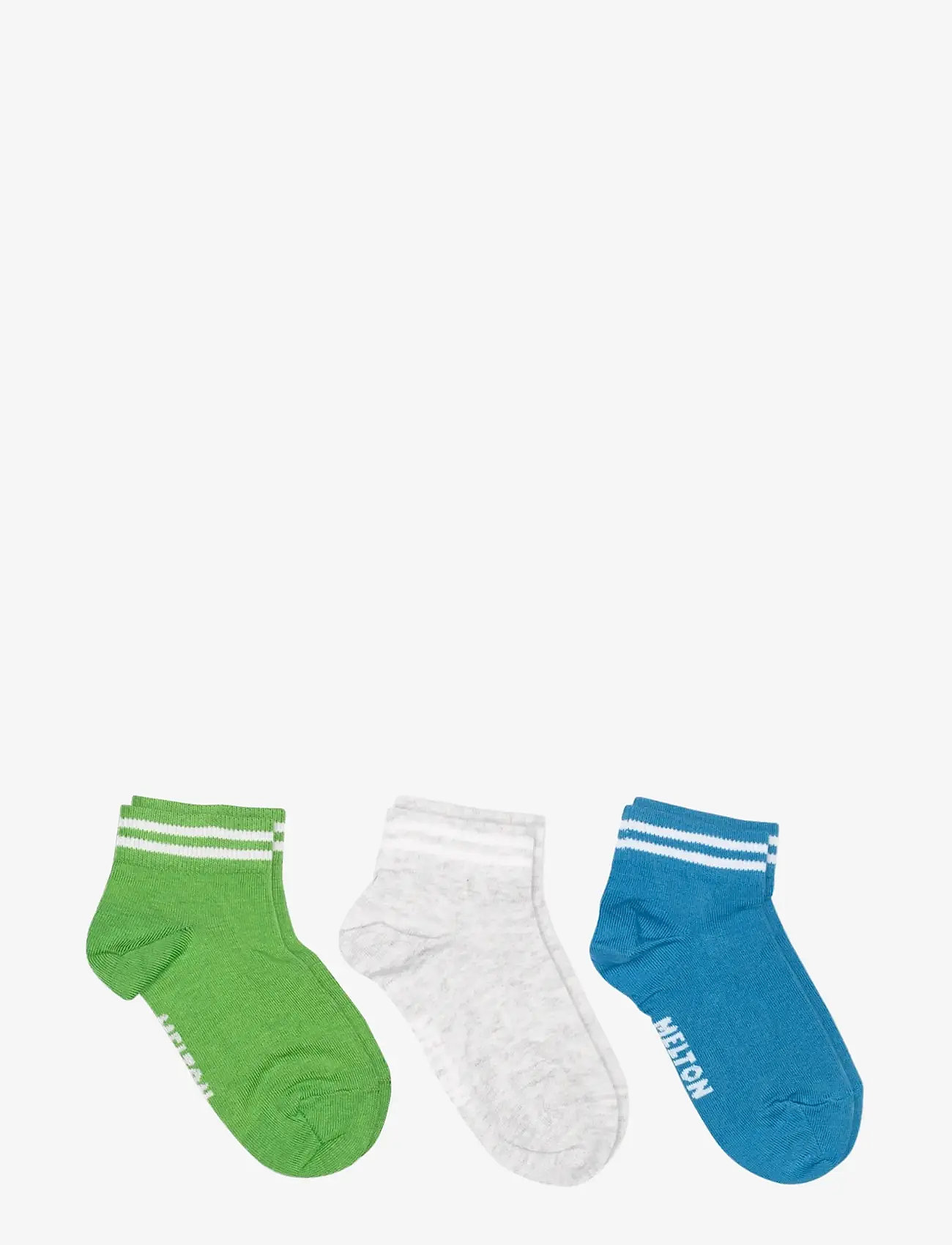 Melton - Sporty Sneaker socks - 3-pack - strumpor - malibu blue - 0