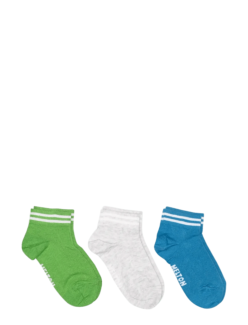 Melton - Sporty Sneaker socks - 3-pack - strumpor - malibu blue - 0