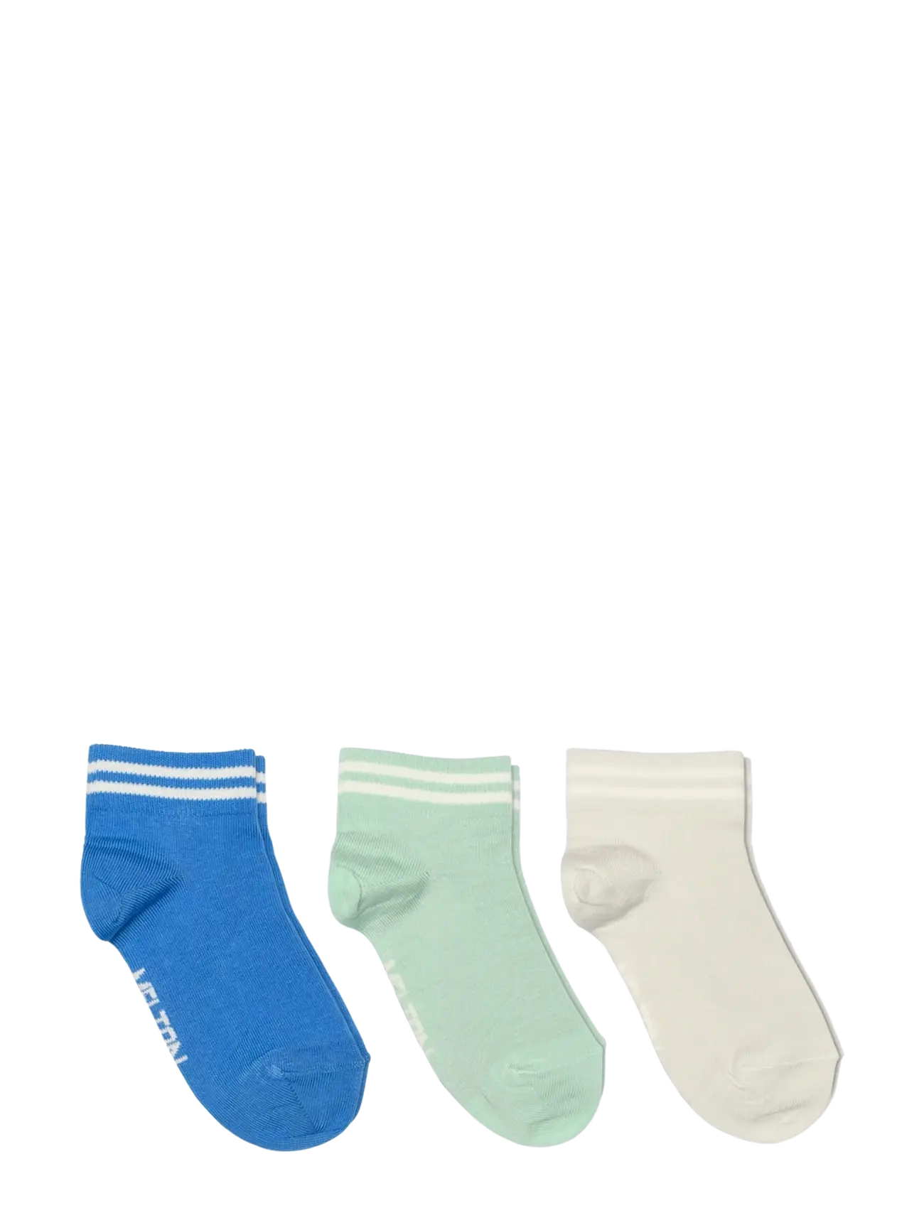 Melton Sporty Sneaker socks - 3-pack - Strømper - SUPER SONIC BLUE / multi