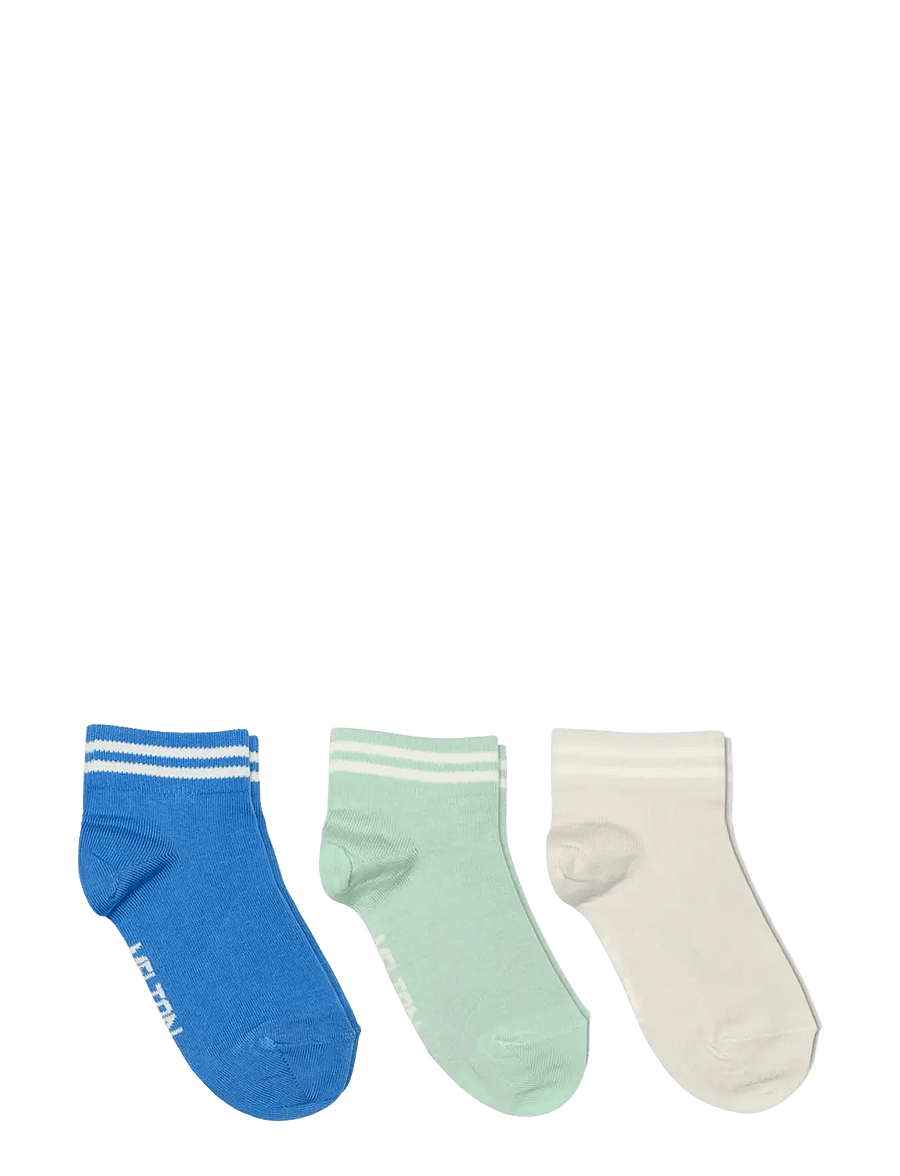 Melton - Sporty Sneaker socks - 3-pack - strümpfe - super sonic blue - 0