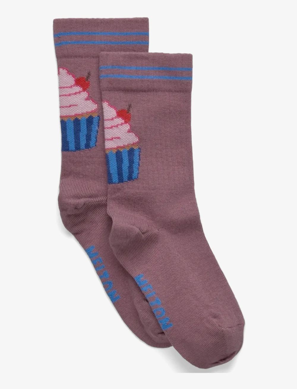 Melton - Cupcake socks - sokid - grape shake - 0