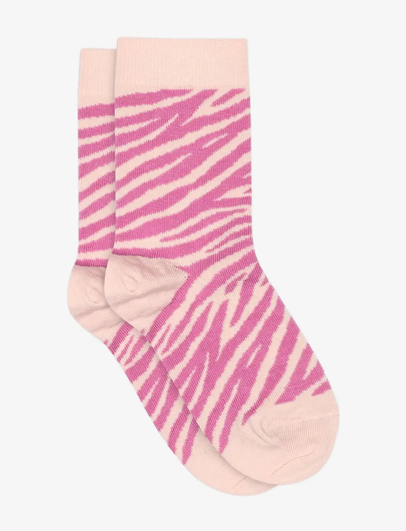 Melton - Zebra socks - strumpor - crystal pink - 0