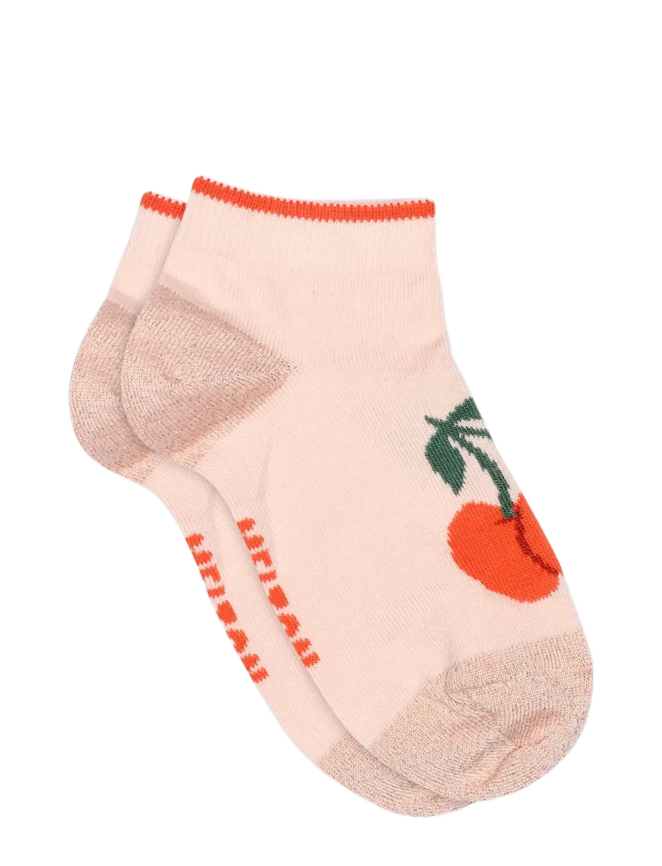 Melton Cherries sneaker socks - Socks & Tights - CRYSTAL PINK / pink/rose