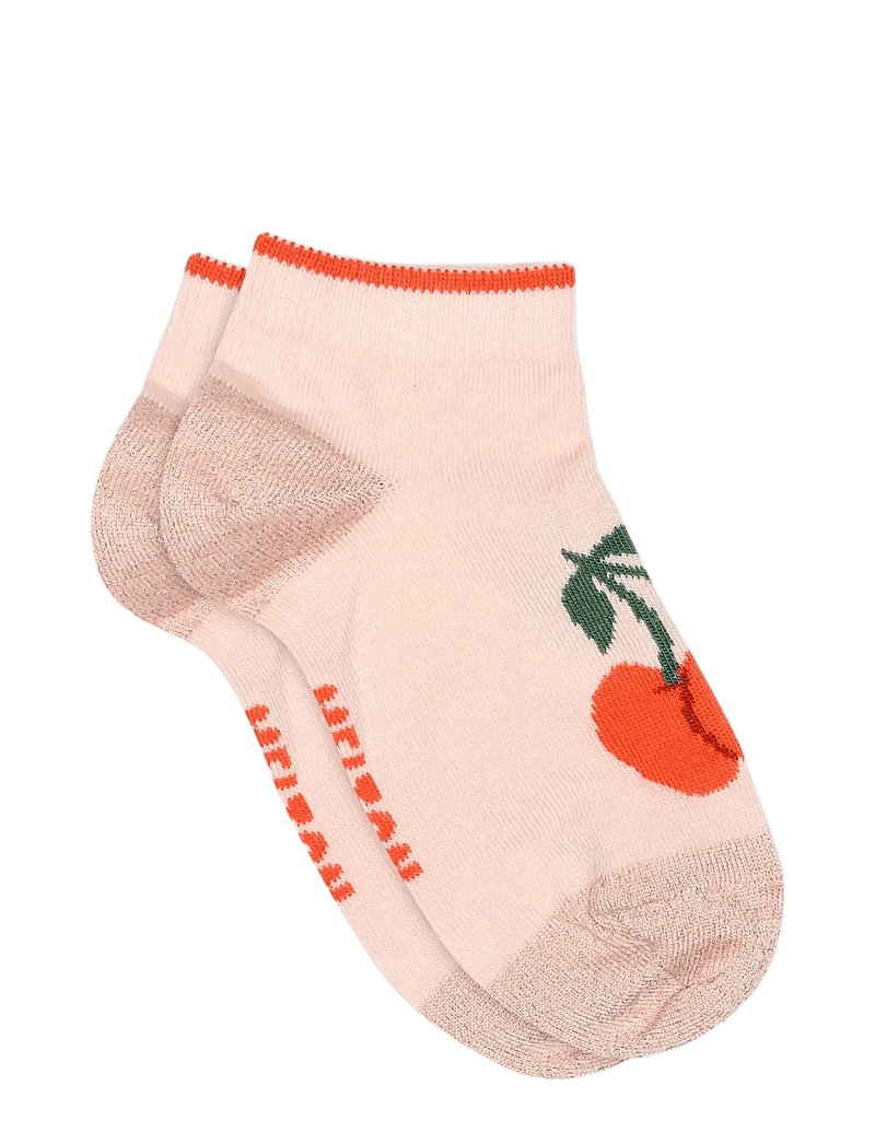 Melton - Cherries sneaker socks - strümpfe - crystal pink - 0