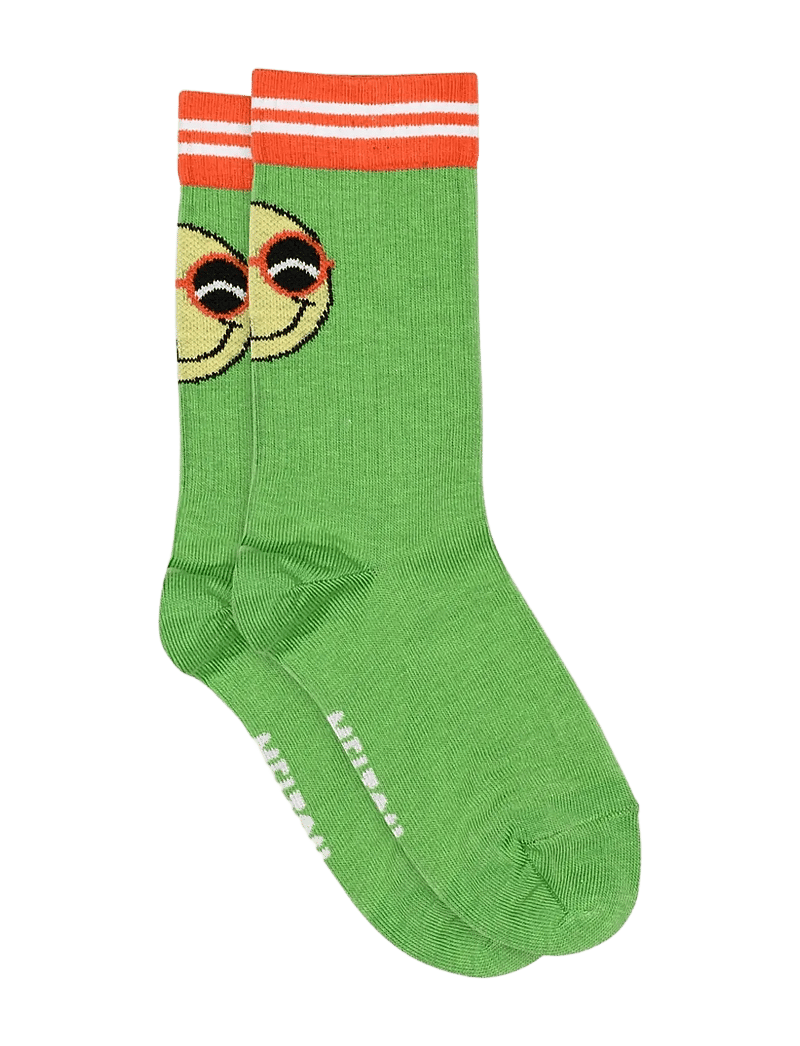 Melton - Shades on socks - strømper - kiwi - 0