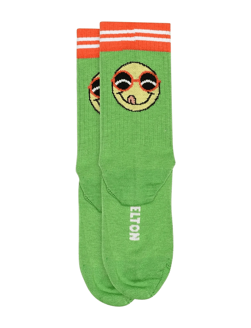 Melton - Shades on socks - strømper - kiwi - 1