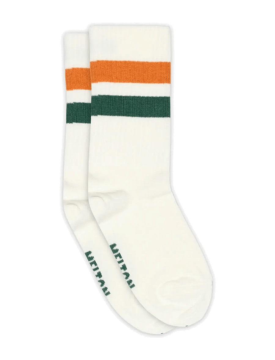 Melton - Sporty stripe socks - jasper - 0