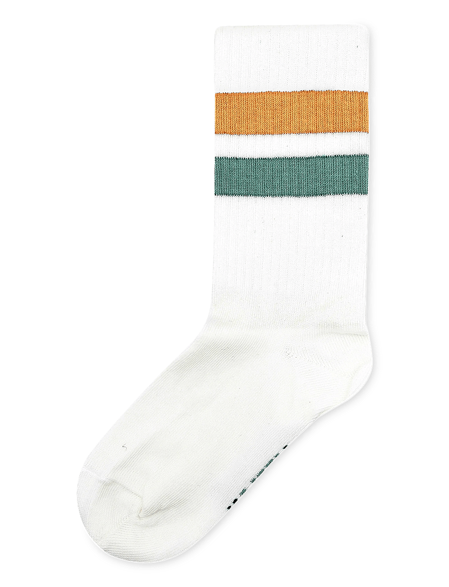 Melton - Sporty stripe socks - sokid - jasper - 0