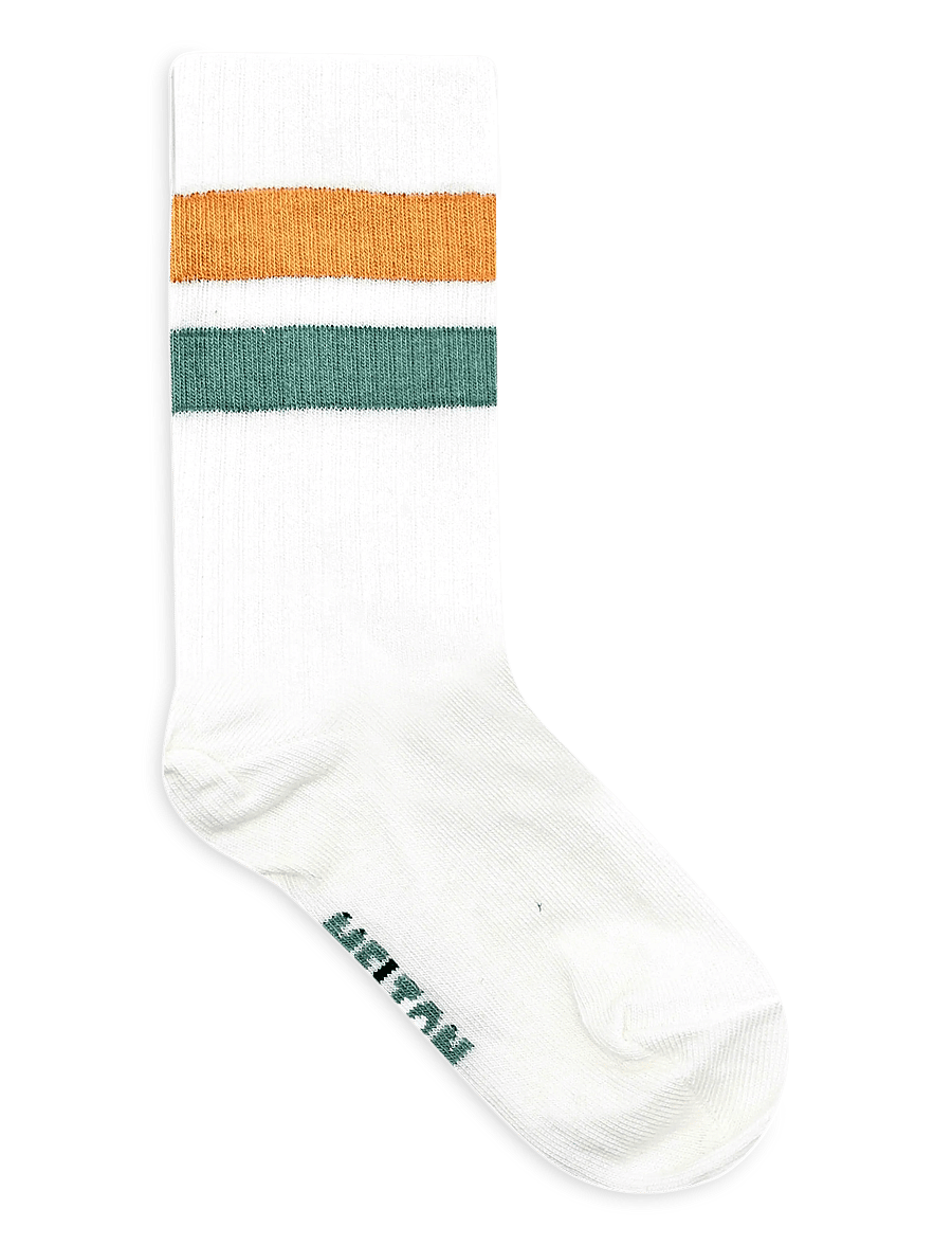 Melton - Sporty stripe socks - sokid - jasper - 1