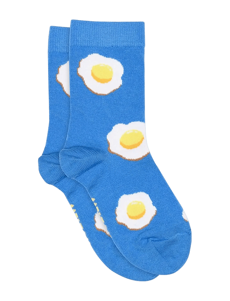 Melton - Eggs socks - sokid - super sonic blue - 0