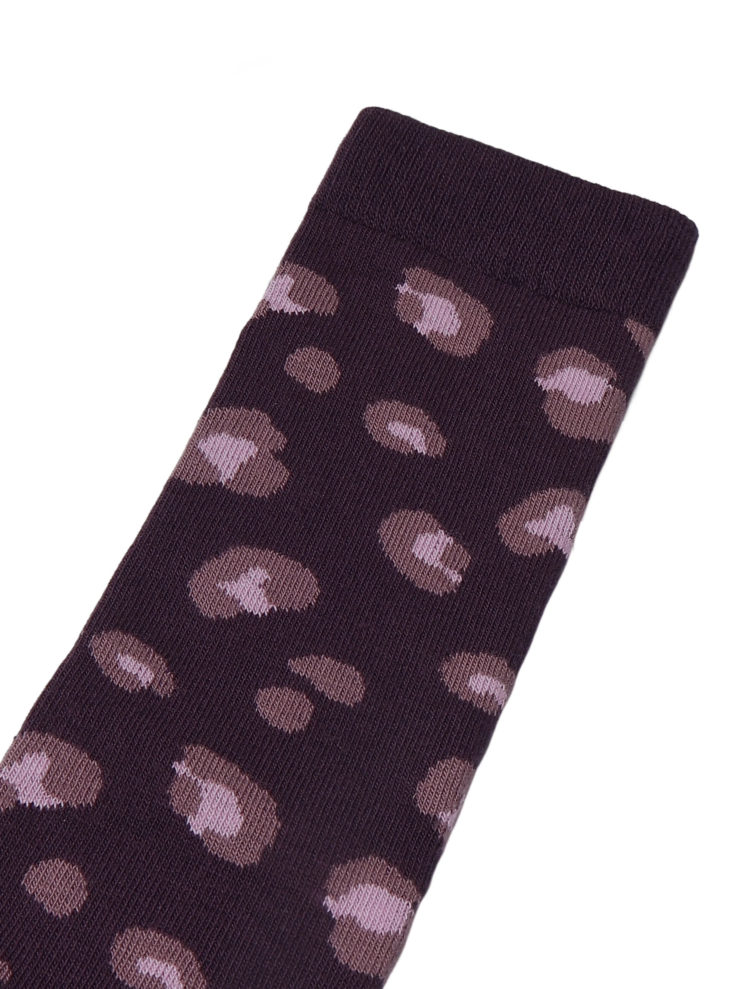 Melton - Leopard knee socks - strümpfe - dark purple - 2