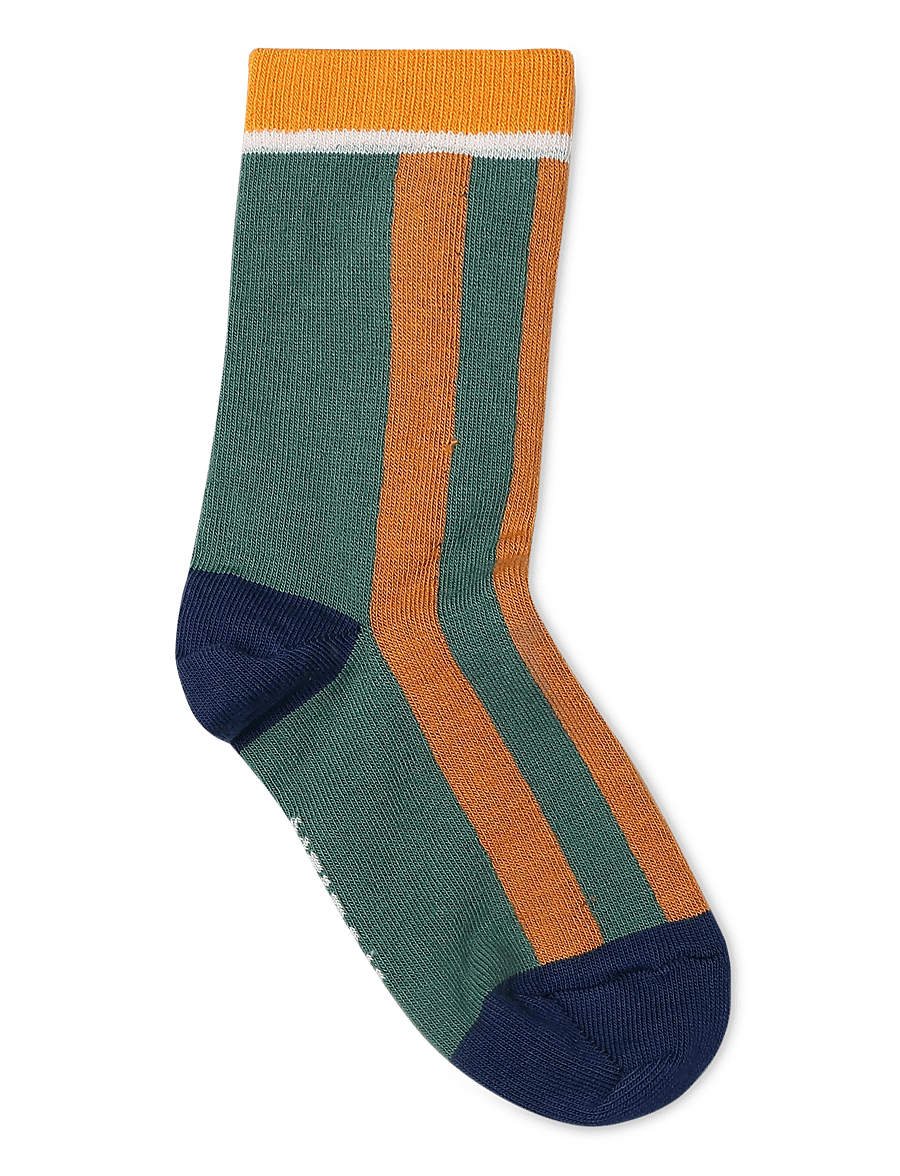 Melton - Block stripe socks - strümpfe - jasper - 1