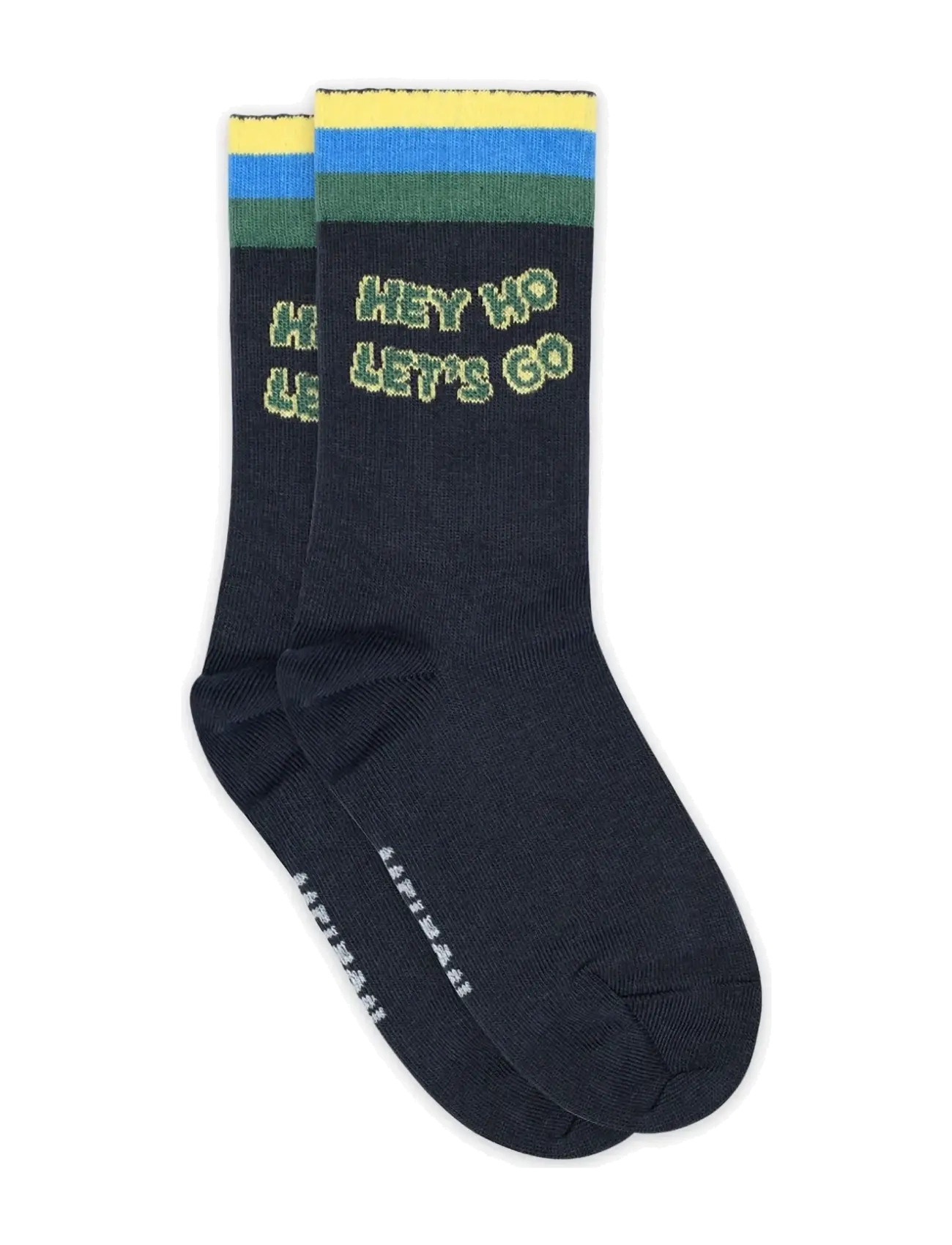 Melton Let´s go socks - Strumpor - MARINE / navy