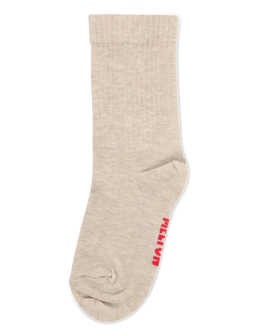 Melton - Disco socks - strümpfe - light beige melange - 0