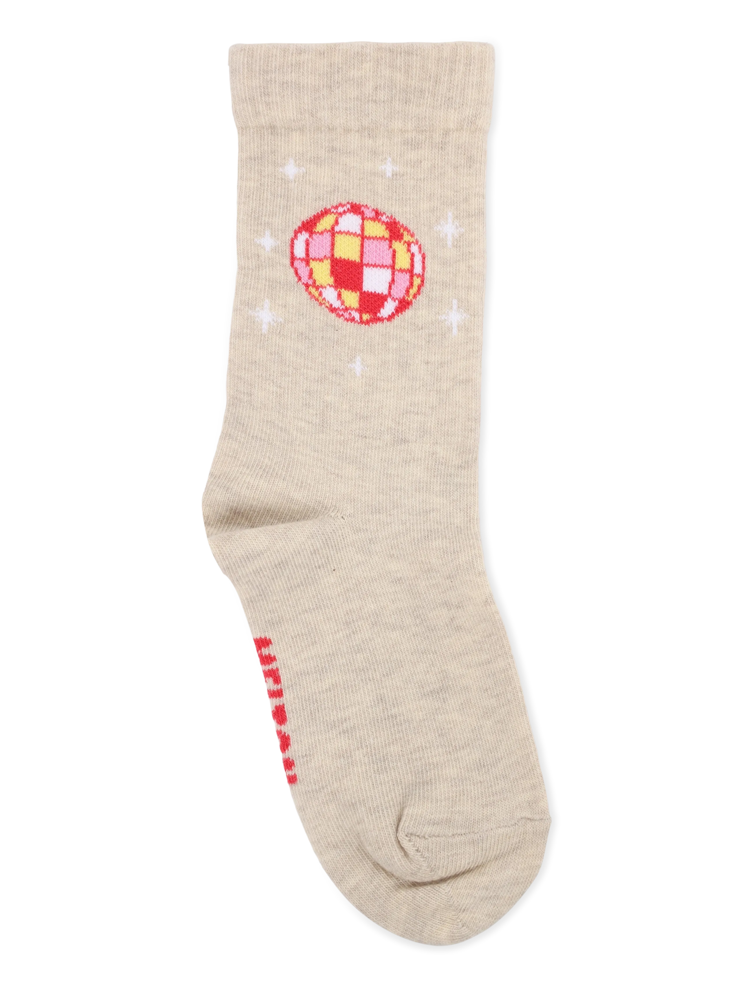Melton - Disco socks - strümpfe - light beige melange - 1