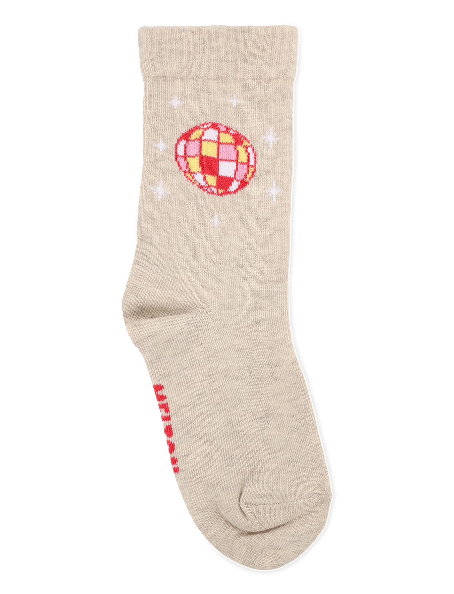 Melton - Disco socks - strümpfe - light beige melange - 1