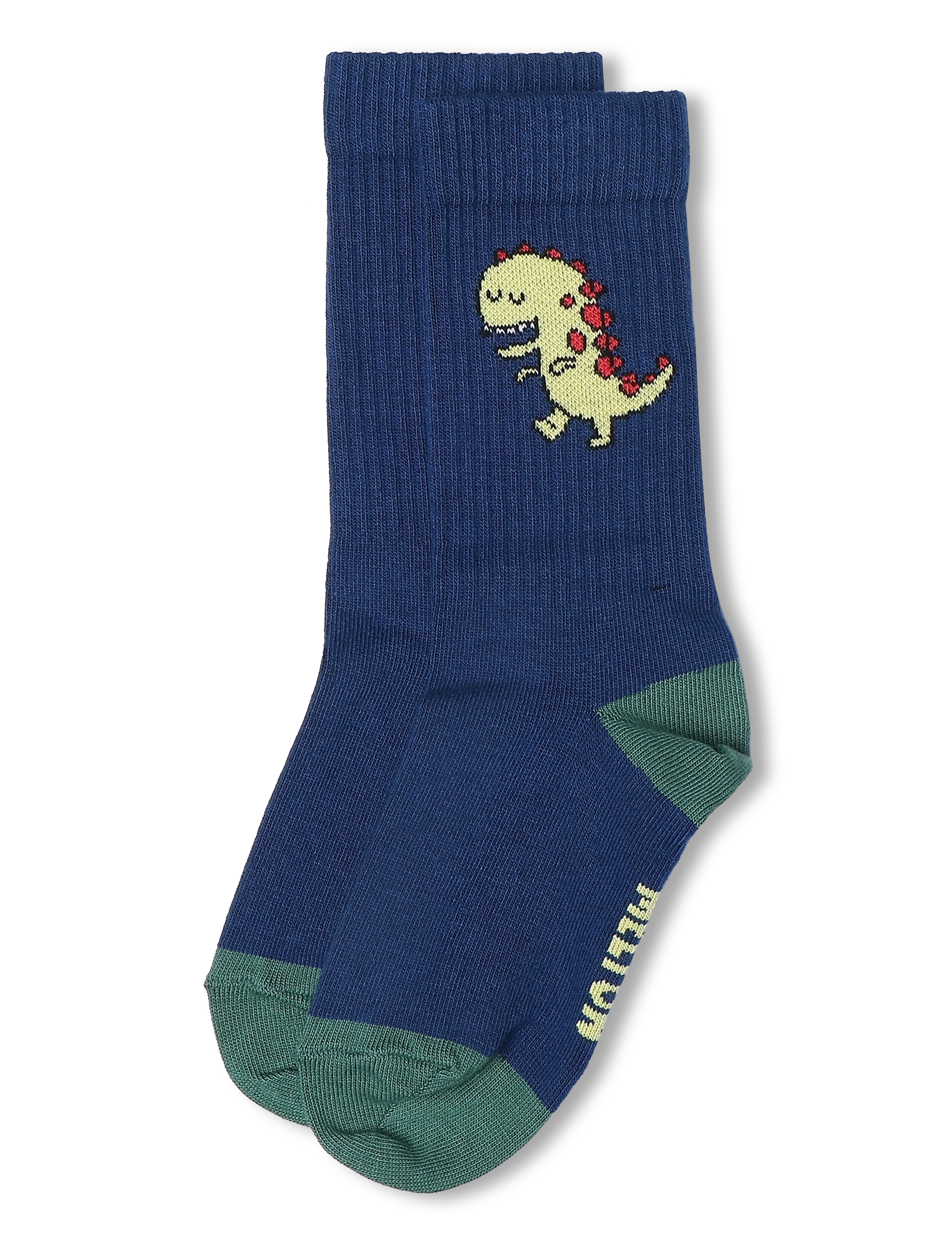 Melton Dino socks - Riided - NAVY INK / navy