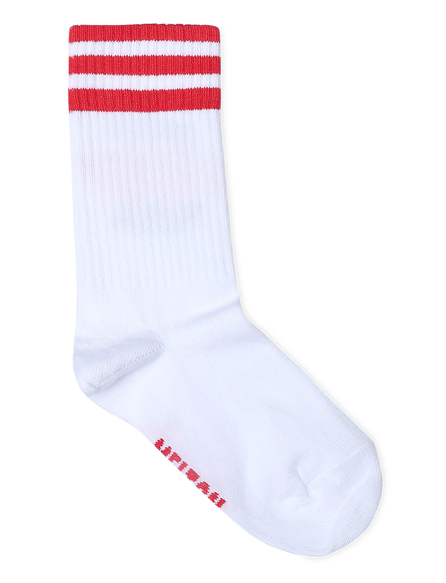 Melton - Hotdog socks - strumpor - white - 1