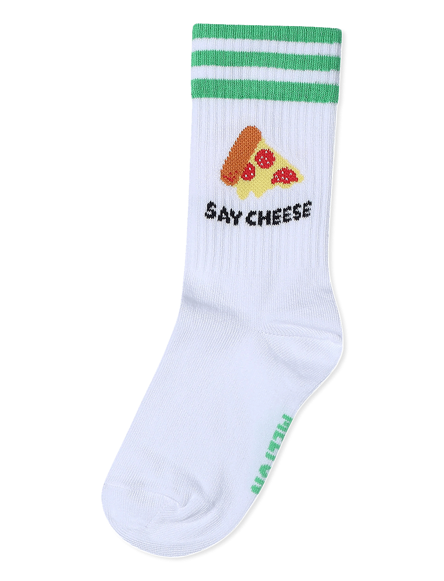 Melton - Pizza socks - strumpor - white - 0